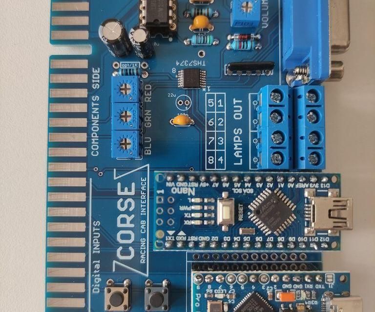 CORSE - Arcade Racing Cab Interface Board