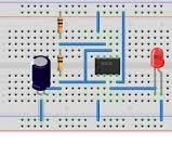 Simple light based proximity sensor