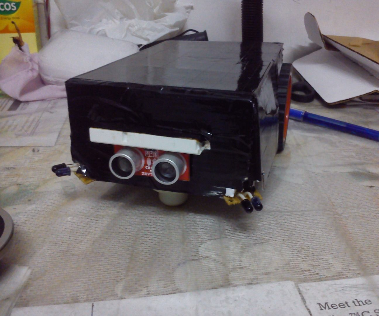 MANUAL / AUTONOMOUS CONTROL ROBOT (USING SENSOR FUSION TECHNIQUE)