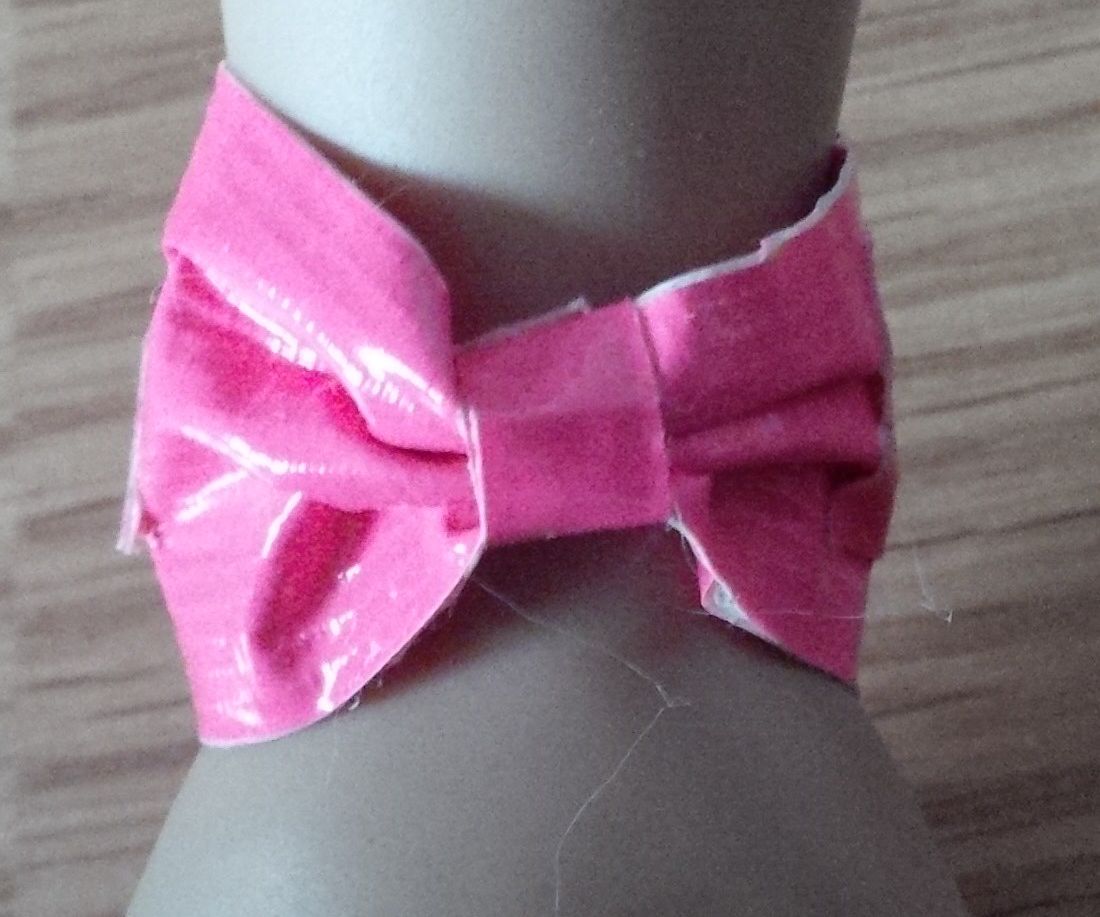 Duct Tape Bow Bracelet 