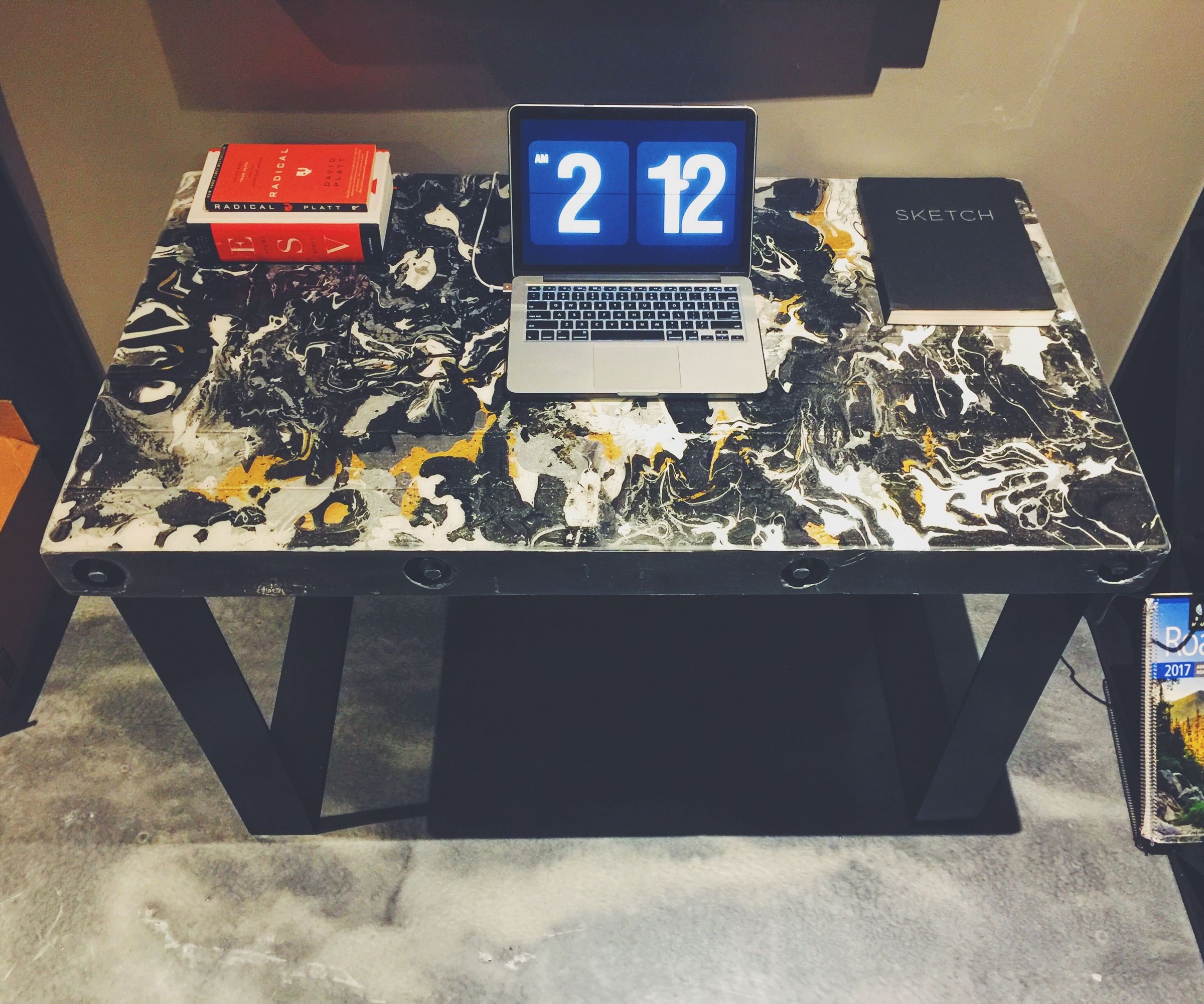 "Organized Mess" Bedroom Desk