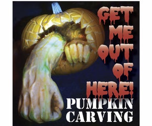 "Get Me Out of Here!" Pumpkin Carving