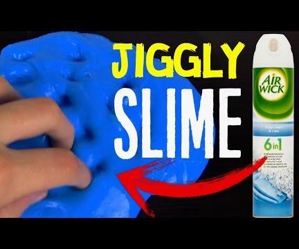 Jiggly Slime Without Borax