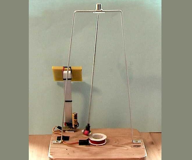 Double Spin Solar Pendulum