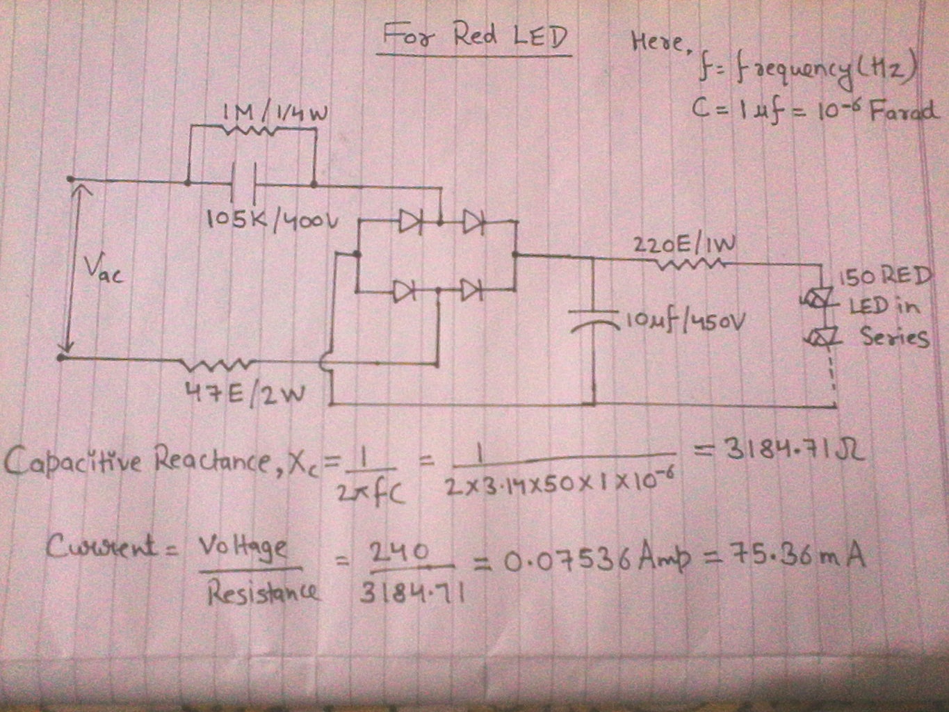 Led Clock : 4 Steps Circuit Diagram