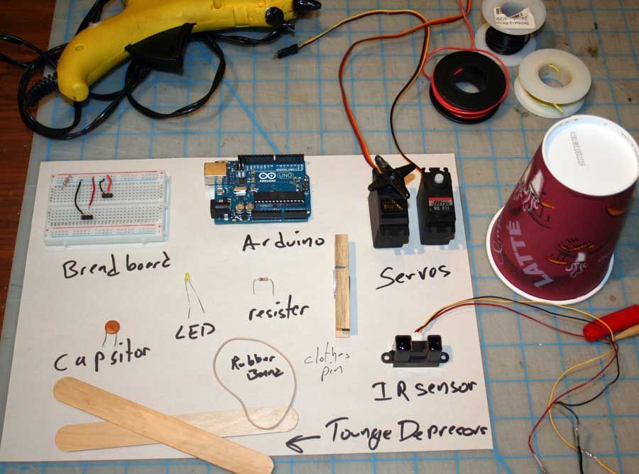 How to Make a Robotic Dart Shooting Sentry