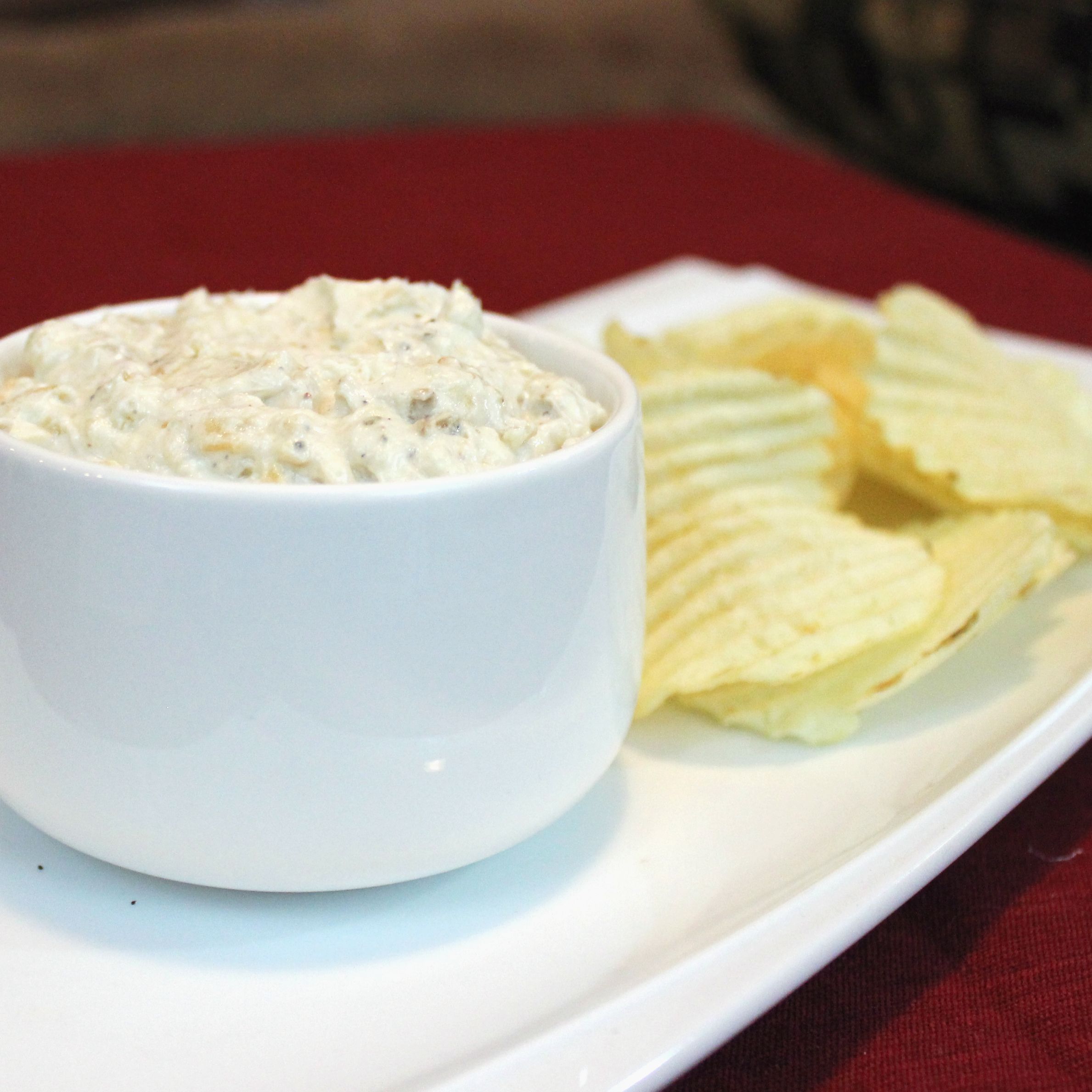 Roasted GarlicOnion Dip Josh Pan 4 Steps (with Pictures