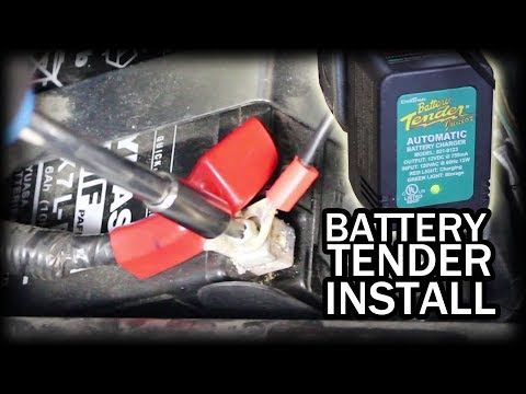 How to Install Battery Tender on a Motorcycle