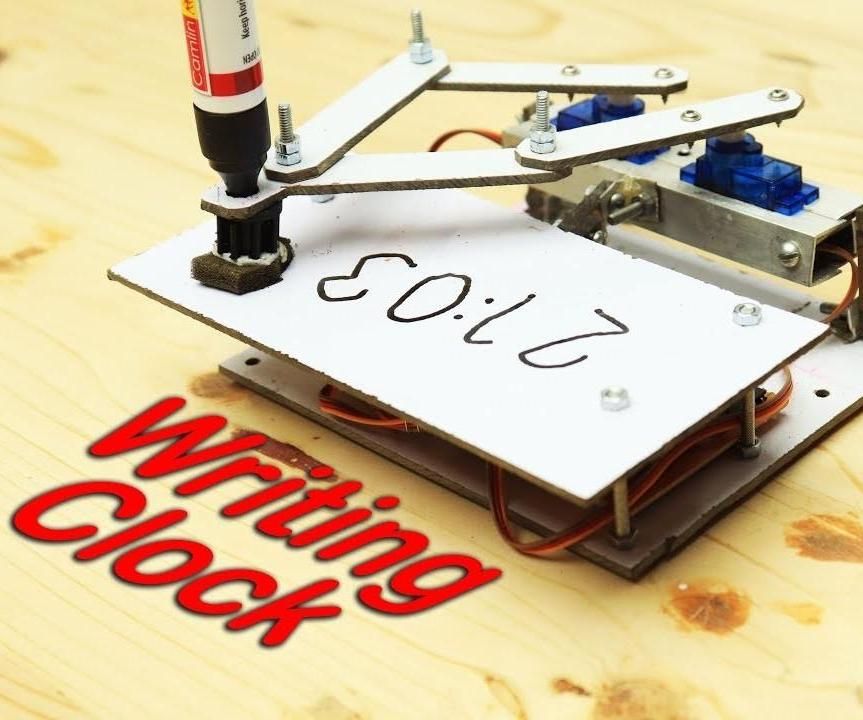 Real Time Writing Clock