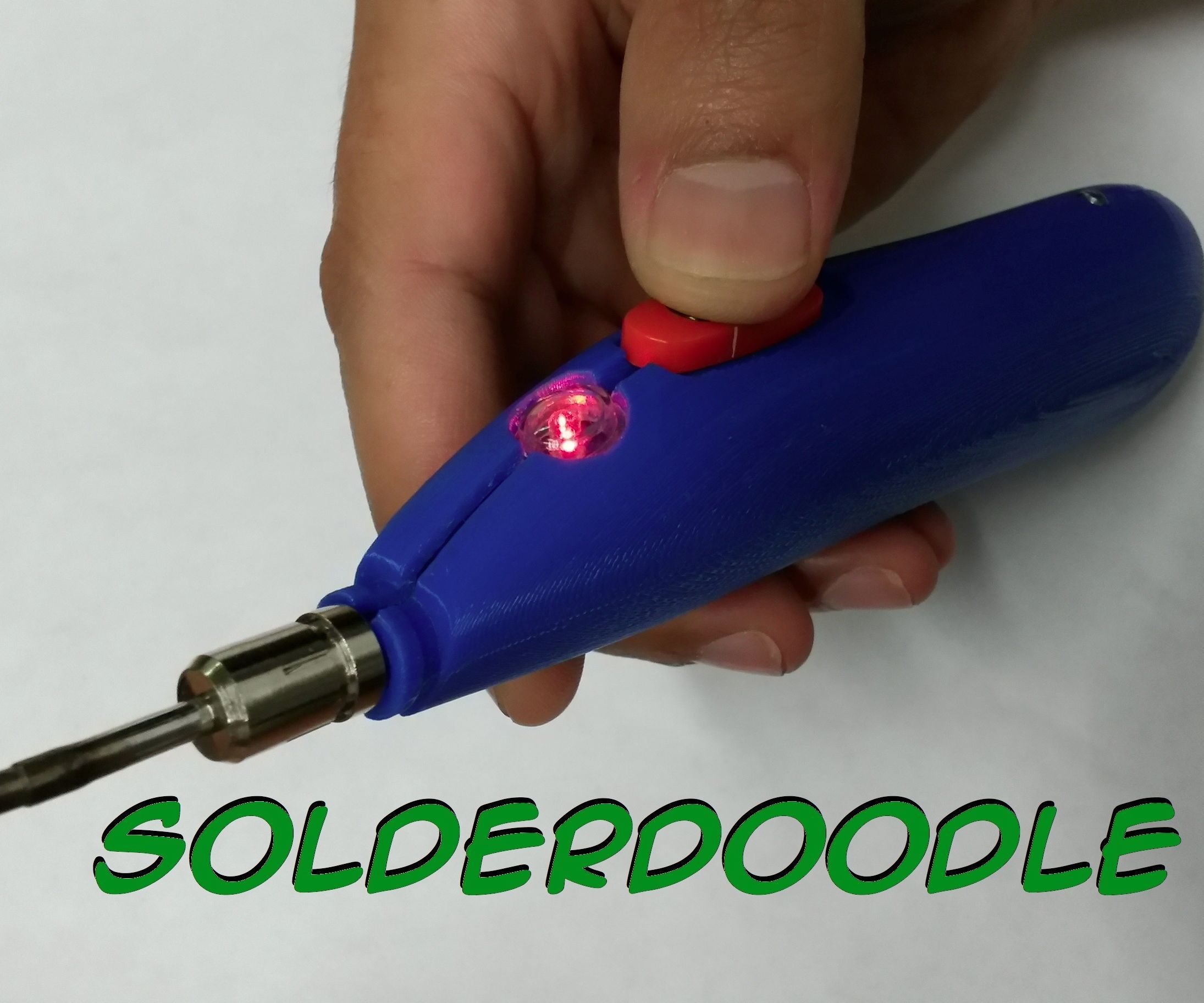 USB Rechargeable Soldering Iron: Solderdoodle Pro
