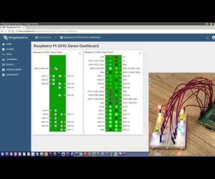 Raspberry Pi GPIO Control Over MQTT Using Thingsboard