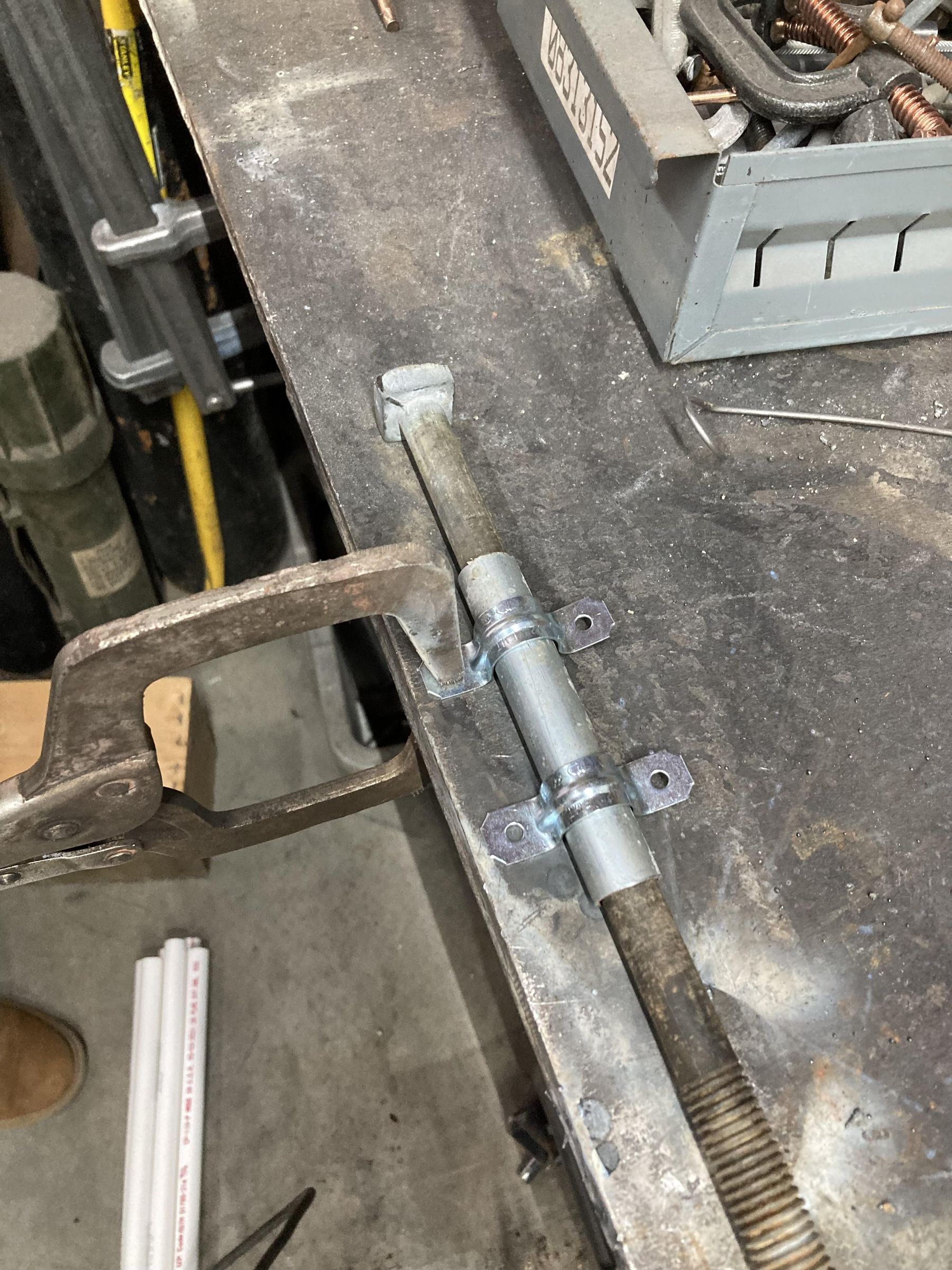 Attach the Arm to the Mast