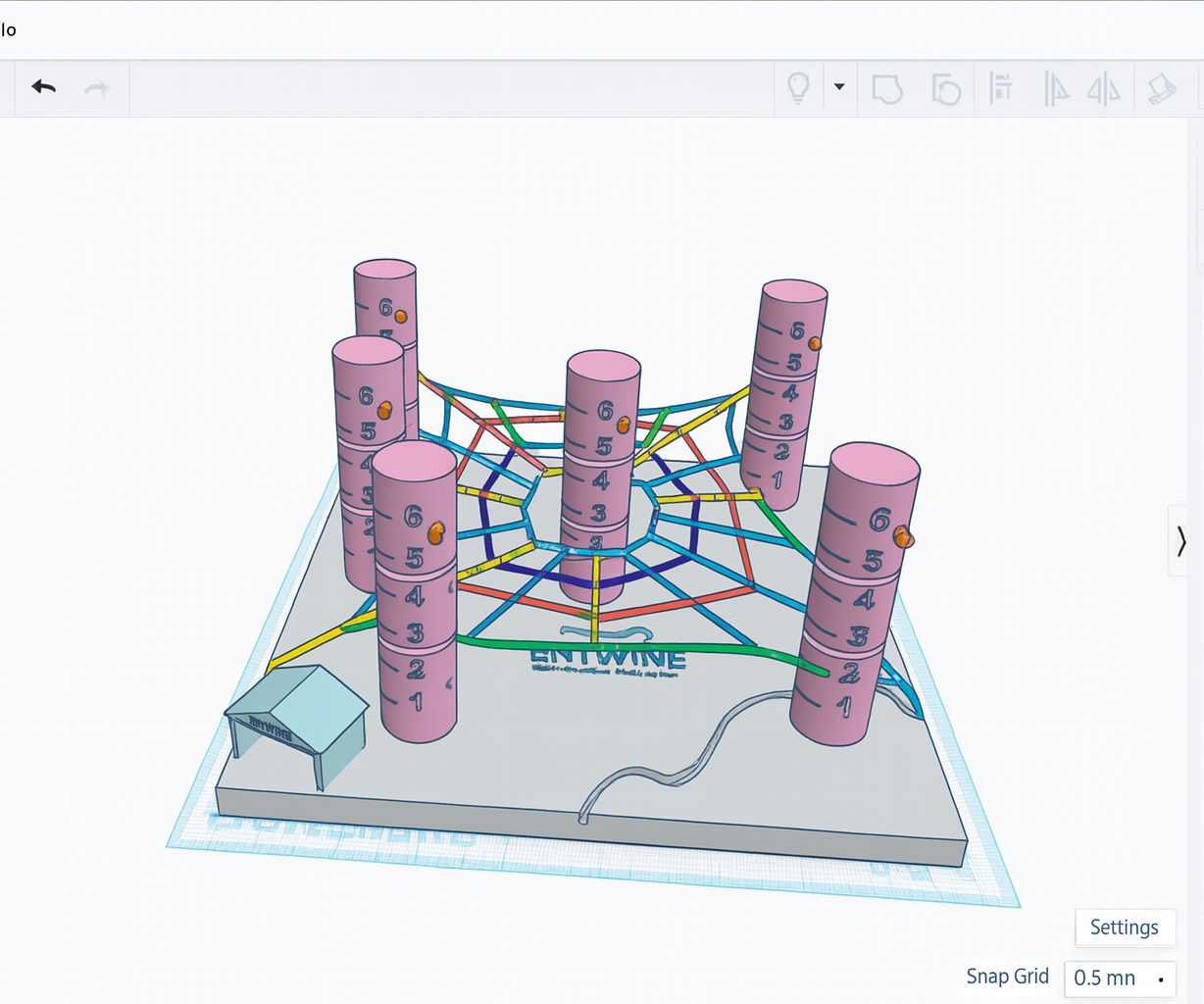 Entwine: a Relaxing Boardgame