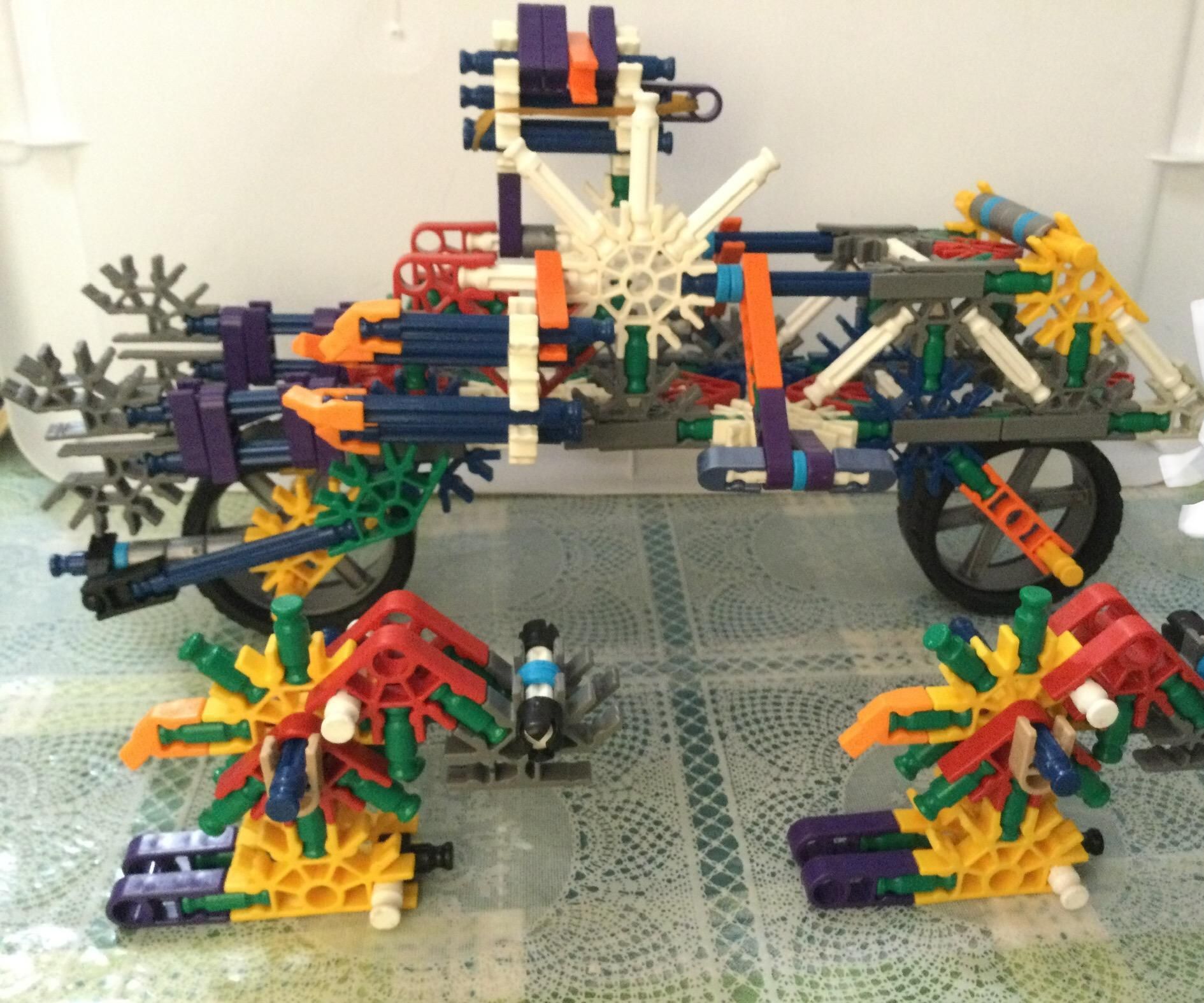 Motor Bike + Spinosaurus Transformers