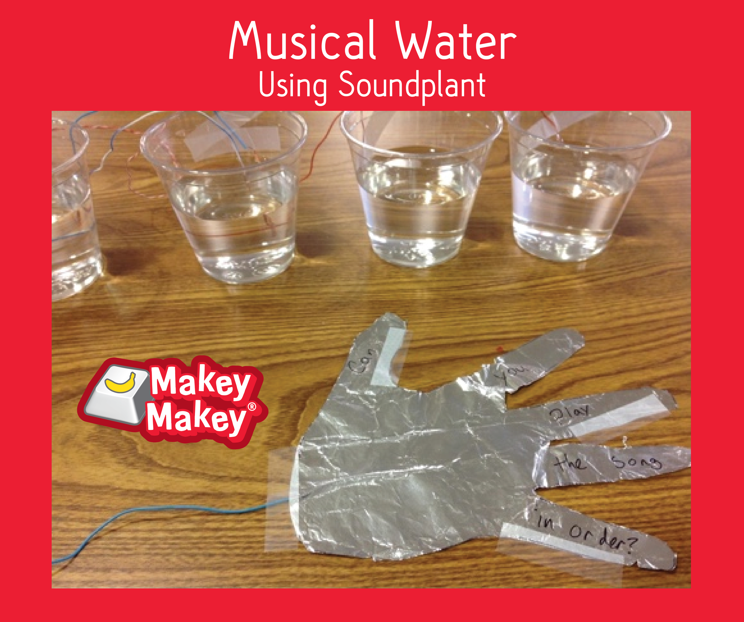 Musical Water With Soundplant & Makey Makey