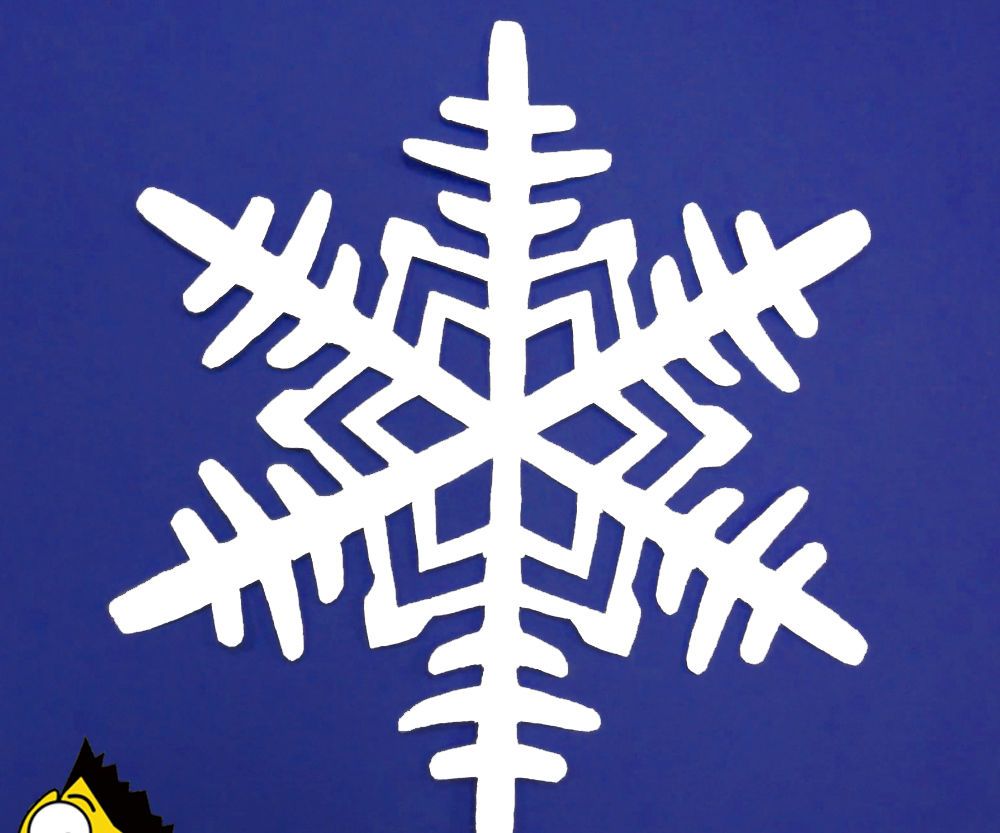 How to Make an Easy Paper Snowflake - Origami BEST #origami