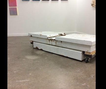 Convert an Old Truck Box Into Rolling Storage