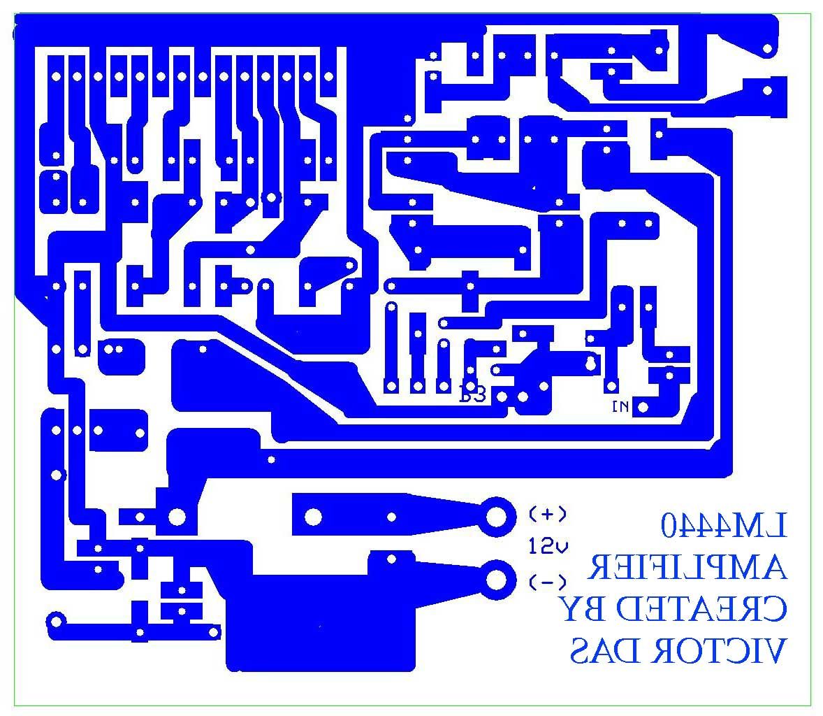 LM4440/LA4440 20W AUDIO AMPLIFIER WITH 12V