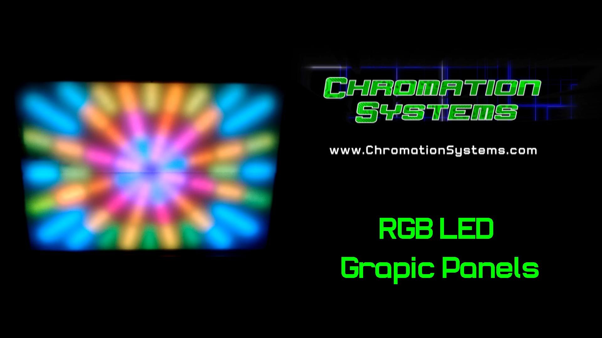 Graphic 8 Channel RGB LED Panels With DMX Control