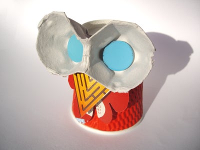 Attach Eyes and Beak