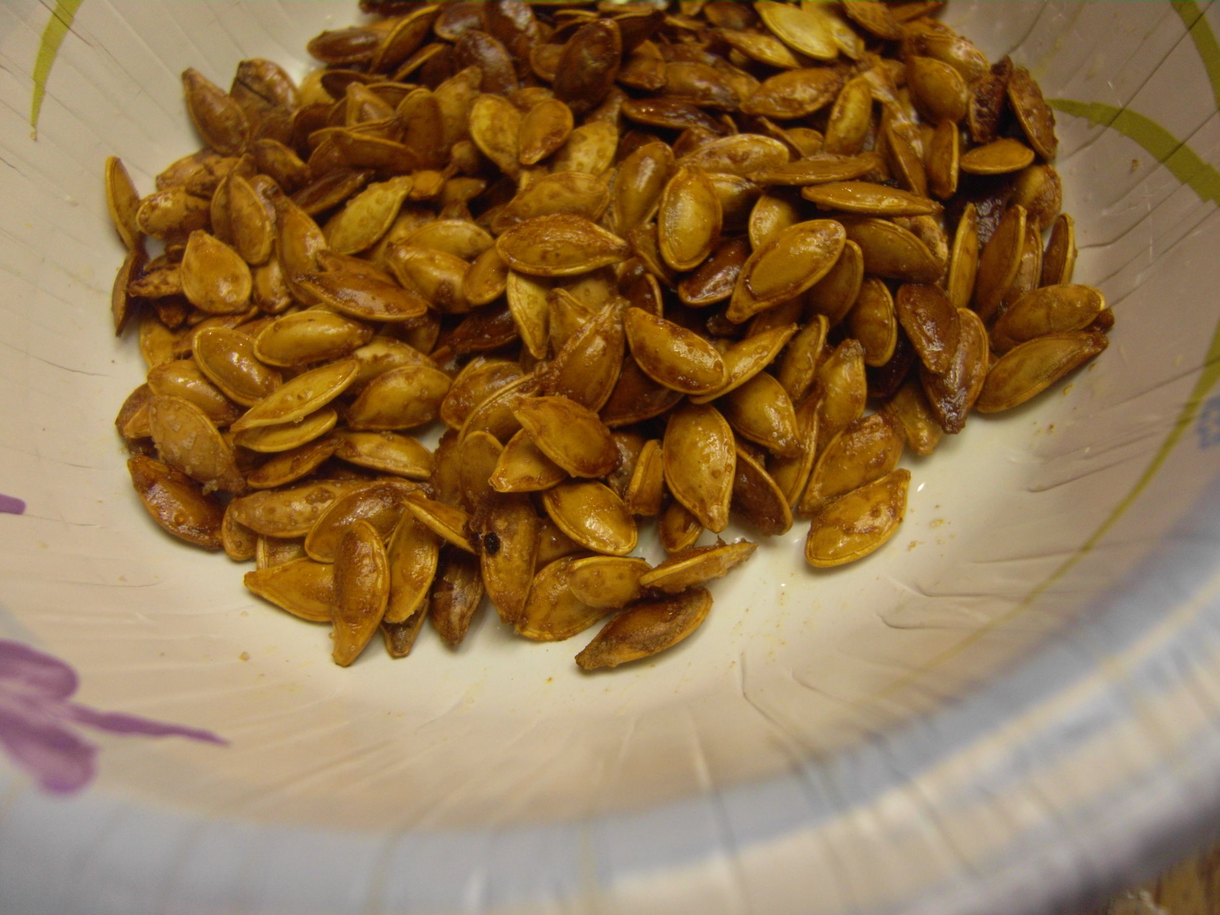 Baked Pumkin Seeds!