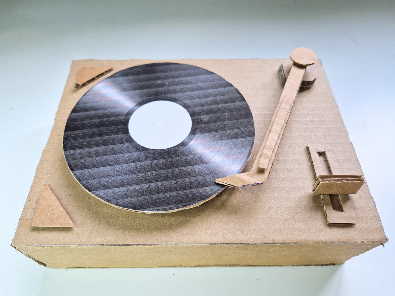 Build Your Own Working Cardboard Record Player 9 Steps (with Pictures