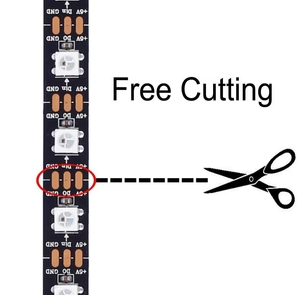 How to Cut Pixel LED Strip Properly