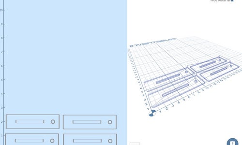 Using Easel to Cut Out the Parts 