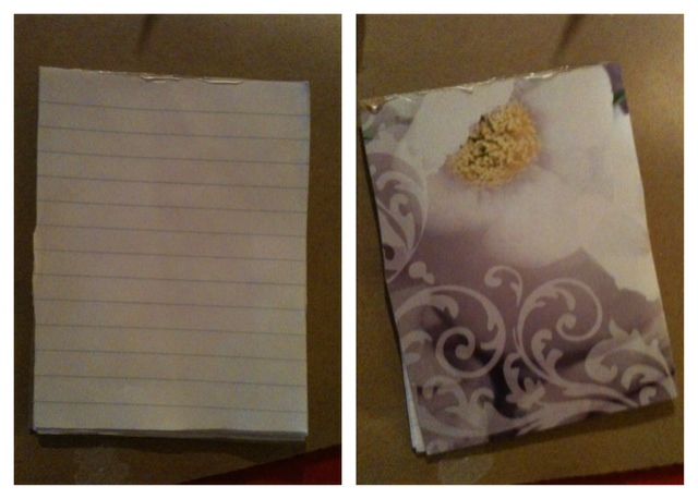How to Make an Easy-Tear Notepad