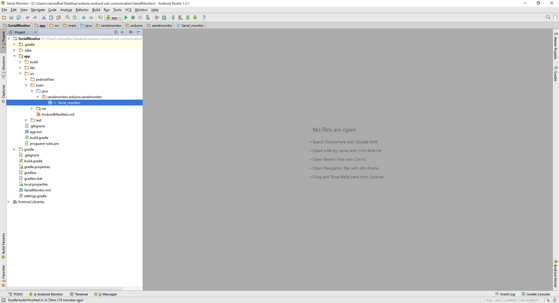 Arduino Android USB Serial Communication With OTG Cable 11 Steps