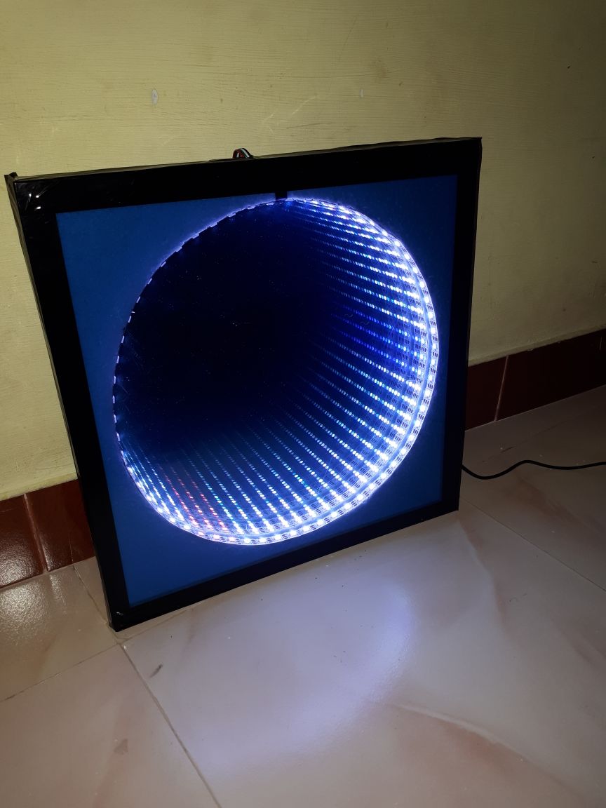 RGB Infinity Clock With Own BT App : 15 Steps (with Pictures ...