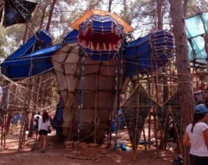 Scouts Structure Made of Senda