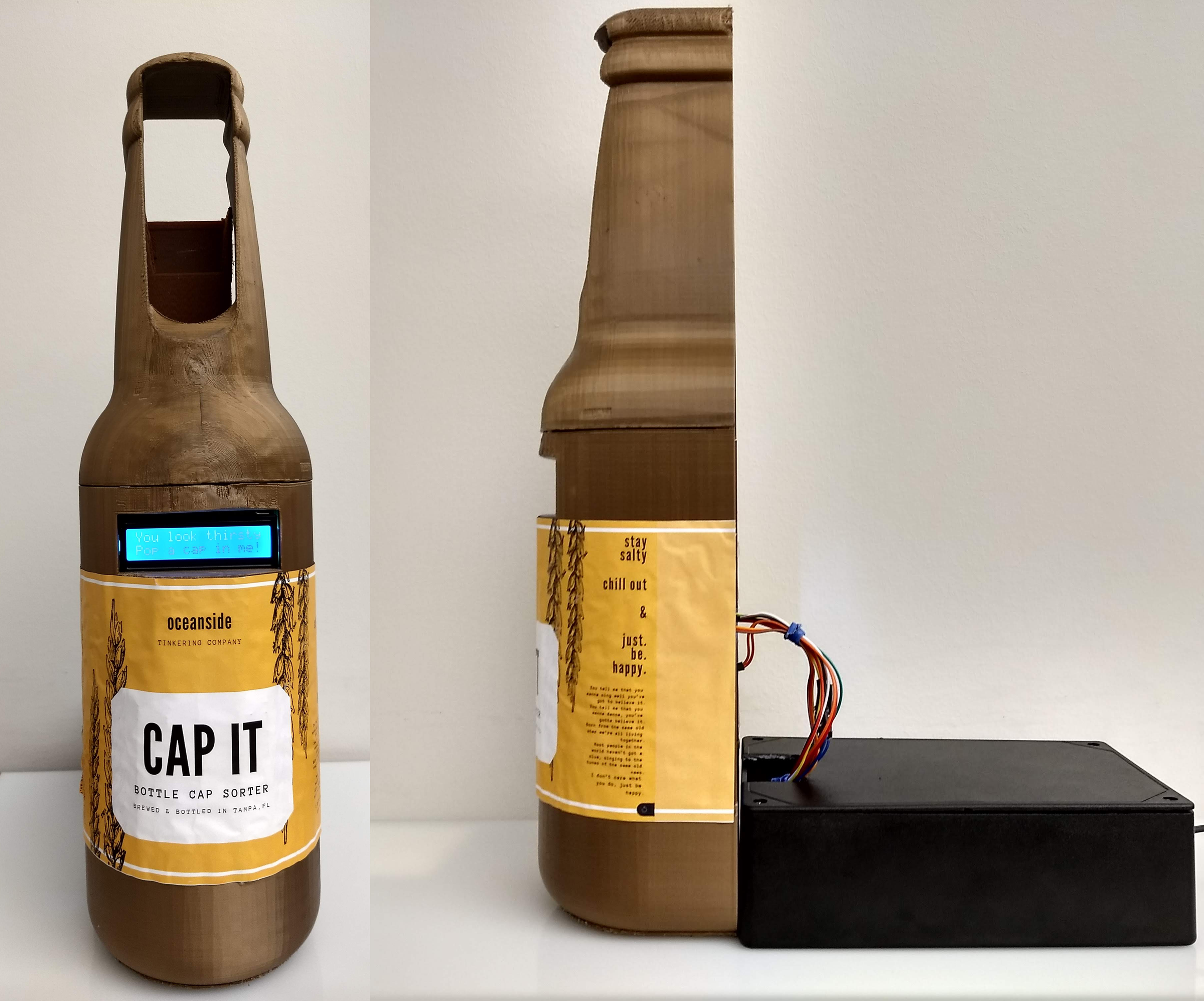 Cap It: Interactive Bottle Cap Sorter
