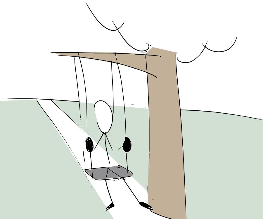 DIY Simple/Minimalistic Plastic Swing