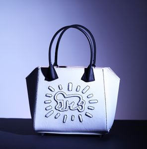 Handmade Keith Haring Mini Tote
