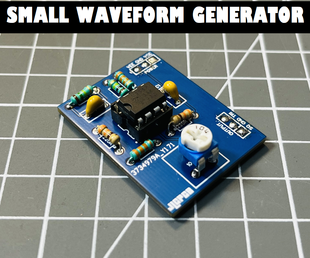 LM358 Based Simple Waveform Generator