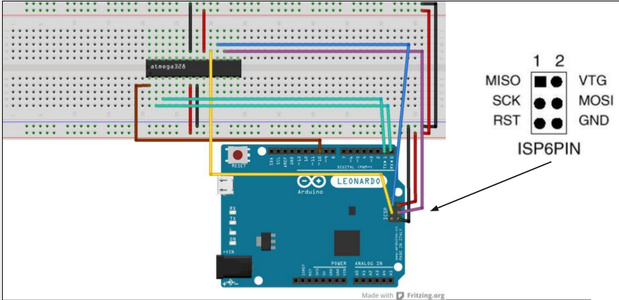 Making the Simplest Bare Breadboard Arduino Without Crystal : 6 Steps ...