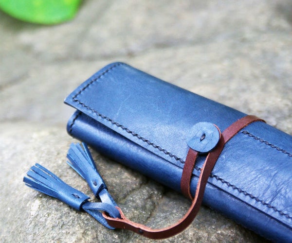 How to Make a Cool Leather Pen Case