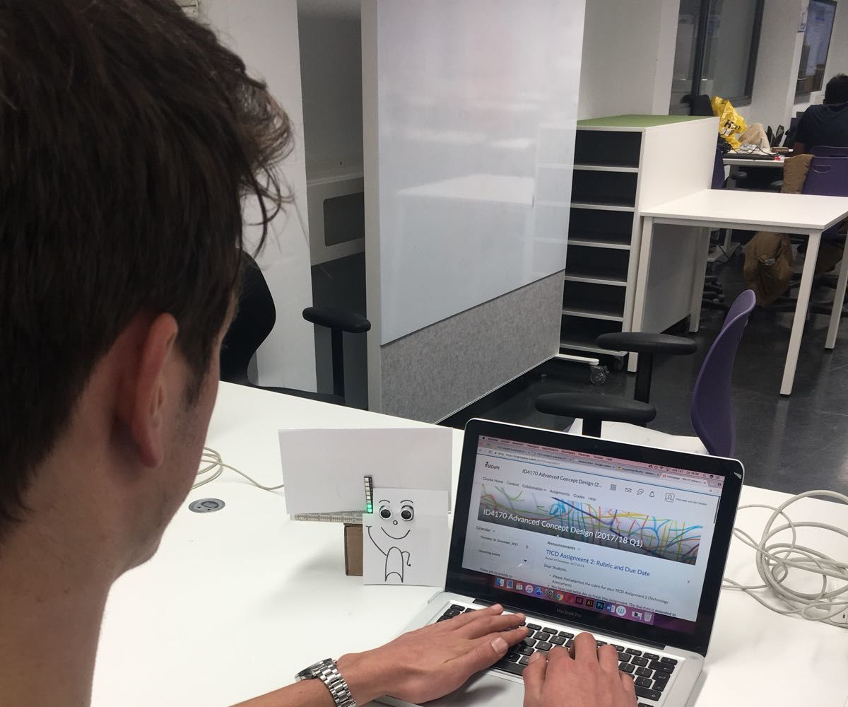 TfCD Working Position Gadget