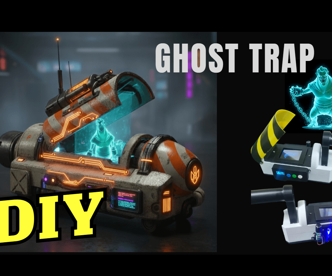 DIY GHOST Trap(Halloween)
