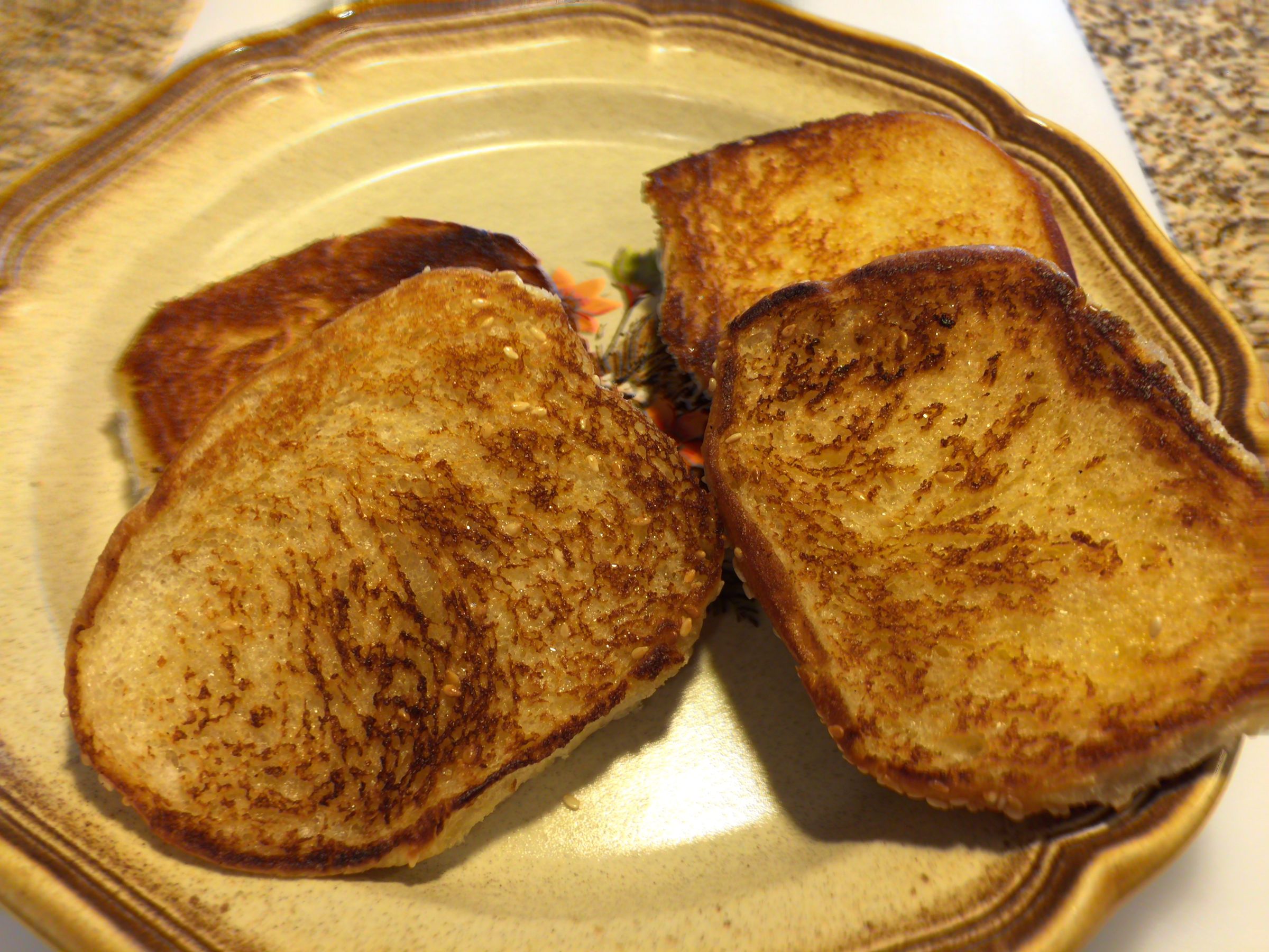 StepByStep Toasting Hamburger Buns on Stove 8 Steps (with Pictures