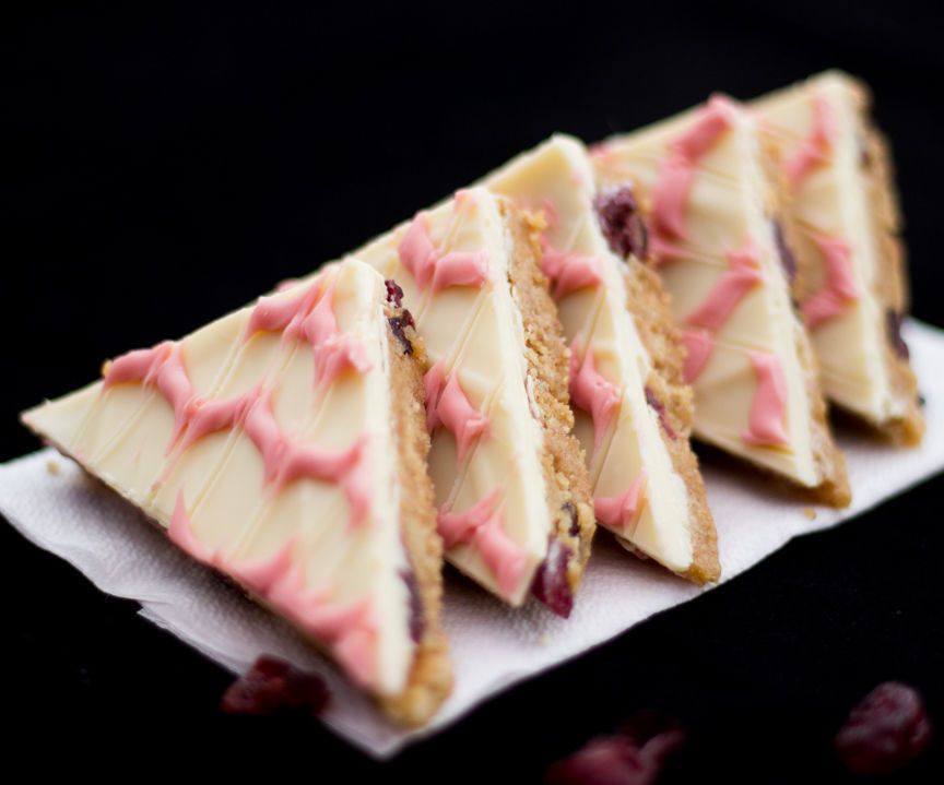 How to Make Easy No Bake White Chocolate & Cranberry Tiffin