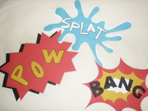 DYI Onomatopoeia Wallpaper