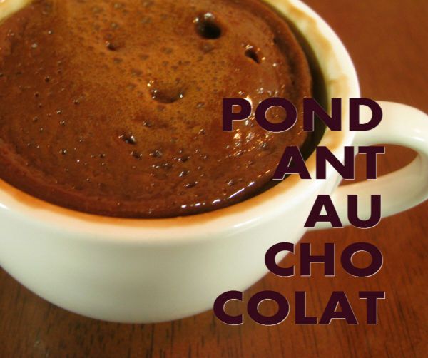 Pondant Au Chocolat - With Microwave