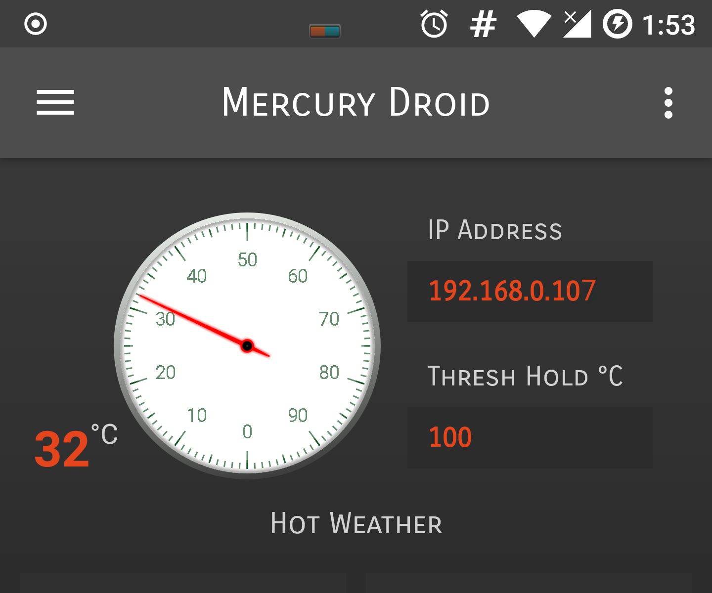 IoT Home Weather Monitoring System With Android Application Support (Mercury Droid)