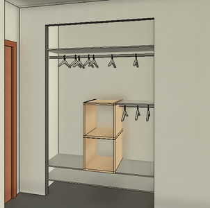 Organized Closet Space