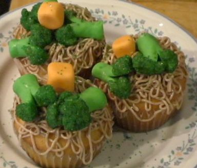 Broccoli Carrot Cupcakes!