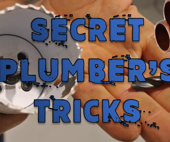 Secret PLUMBING Tricks!