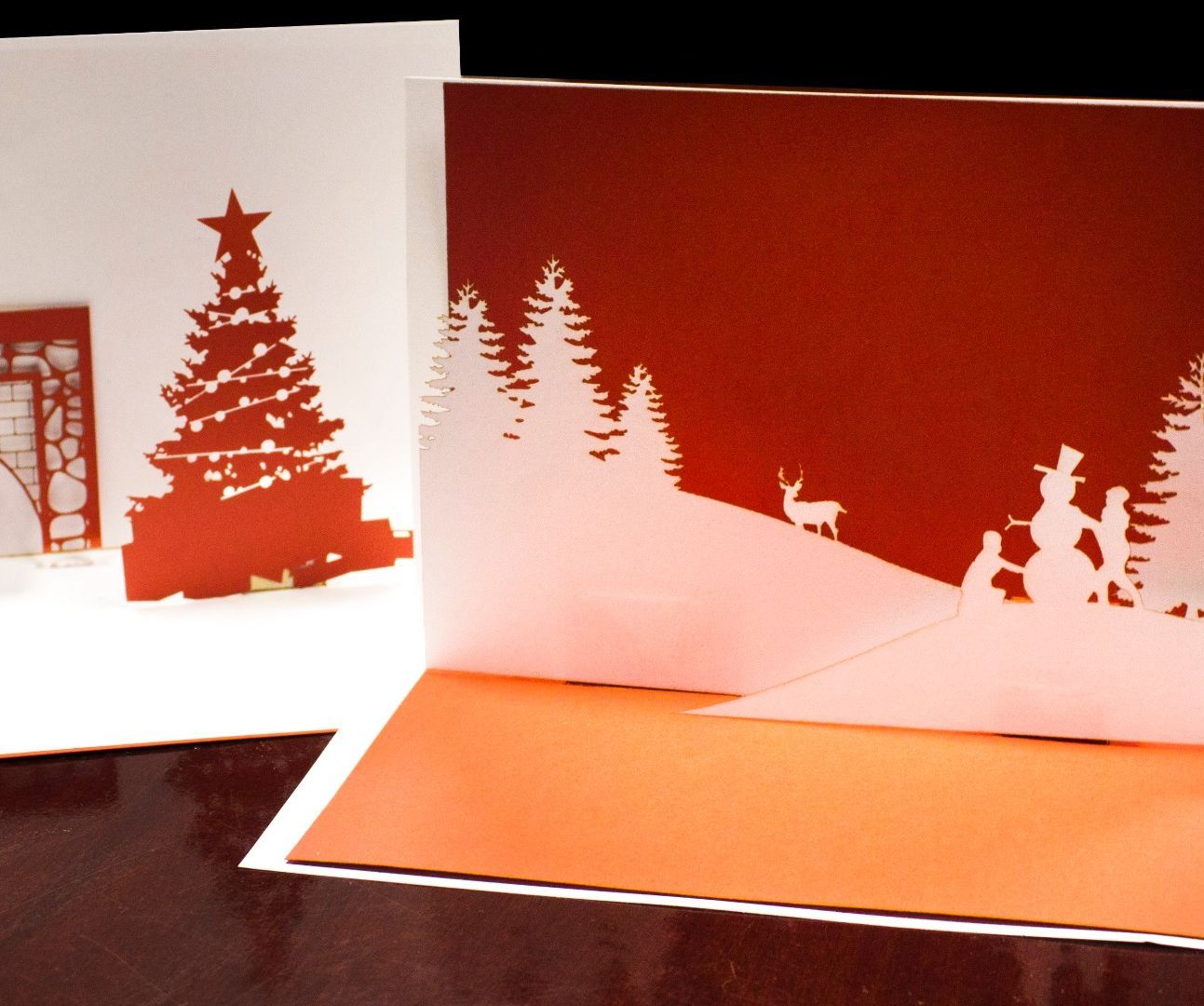 Customizable Pop Up Holiday Card