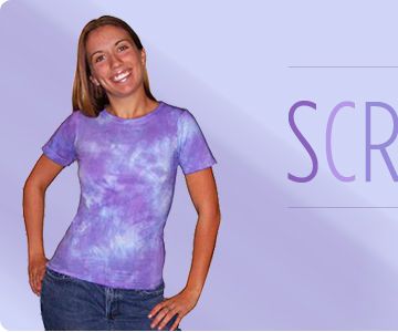 Scrunch Dyed T-Shirt
